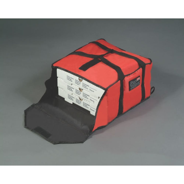 Rubbermaid Commercial Products FG9F3600RED Professional Pizzatasche, mittel, Rot Pizza M, Pizza M