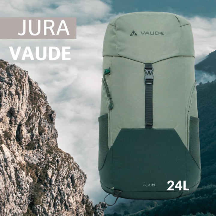 VAUDE Unisex Jura 24 Rucksäcke (1er Pack) Einheitsgrösse Agave, Einheitsgröße Agave