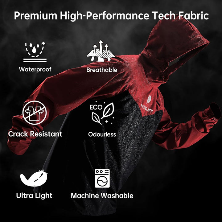 HOTSUIT Schwitzkleidung für Herren, Sweatshirt, Hose und Jacke, Gewichtsverlust, Sport, Sweatshirt,