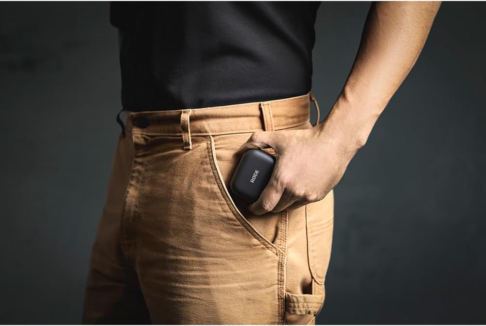 RØDE Wireless Micro - Kompaktes drahtloses Mikrofon, Zwei Mikrofone mit Ladehülle für die Erstellung