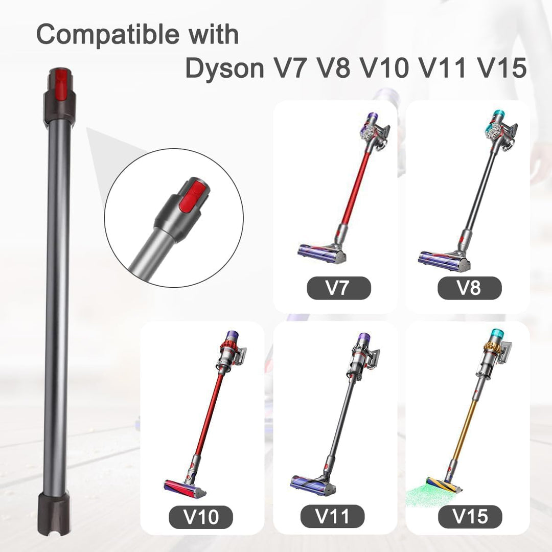 Schnellspanner-Verlängerungsstab, kompatibel mit Dyson V7, V8, V10, V11, V15, Staubsaugeraufsatz, Er