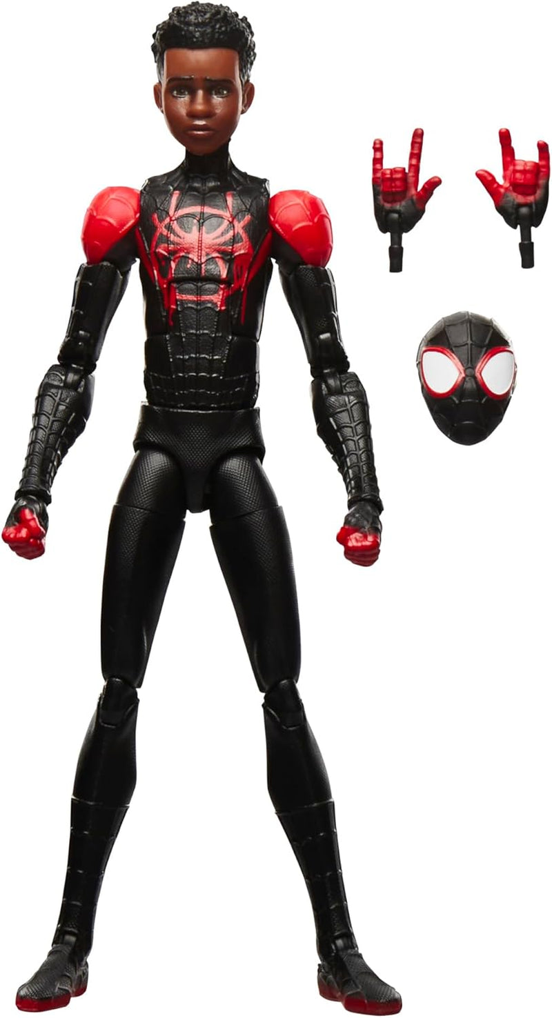 Marvel Legends Series Miles Morales, Action-Sammelfigur zu Spider-Man: A New Universe (15 cm), Miles