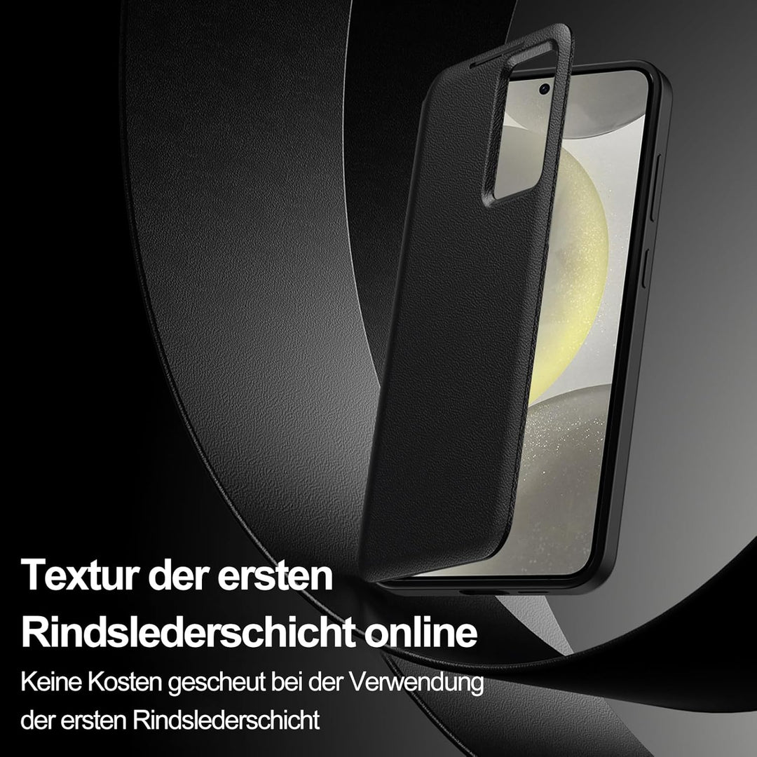 für Samsung S24 Plus Smart View Hülle, Wallet Smartphone Case, für Samsung Galaxy S24 Plus Handyhüll