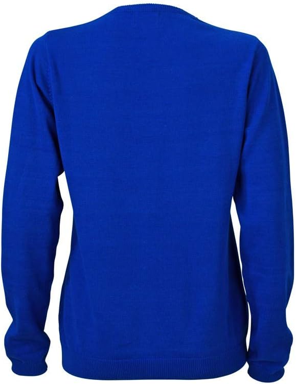 JN660 Damencardigan Strickjacke Damen Cardigan V-Neck L,Royal