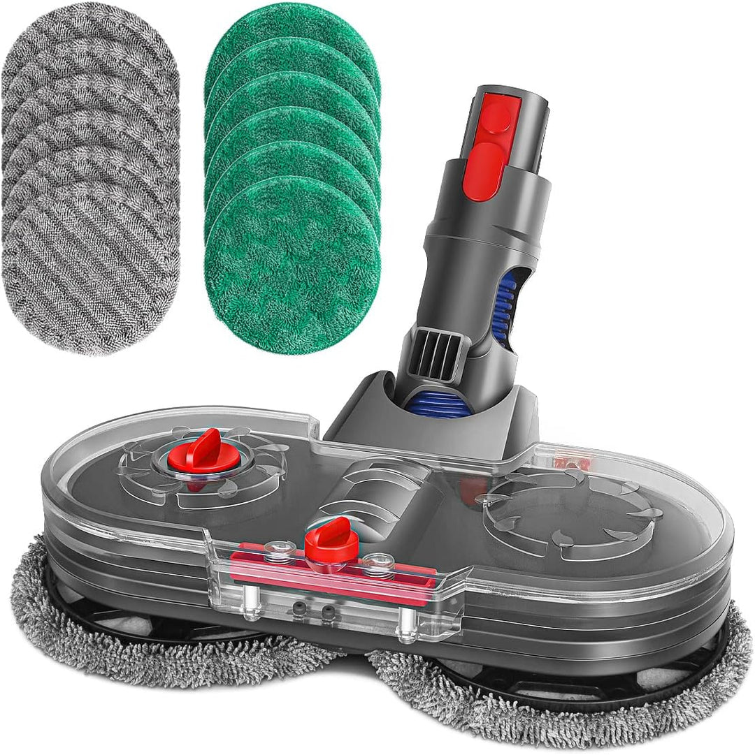 Jajadeal Elektrischer Wischaufsatz für Dyson V11 V10 V8 V7 V15 Staubsauger, Wischmopp Aufsatz Set mi