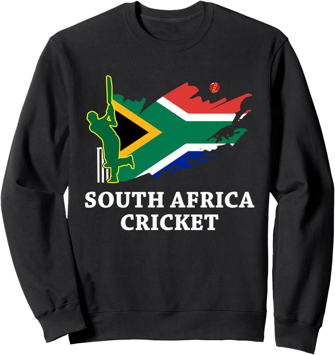 Südafrikanische Cricket-Südafrika-Flaggenfarben Sweatshirt