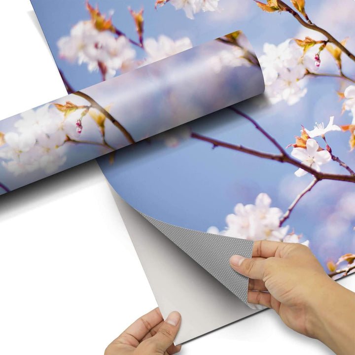 Kühlschrank Aufkleber I Dekofolie für Kühlschrankfront - Folie Sticker abwaschbar I Dekoration Küche