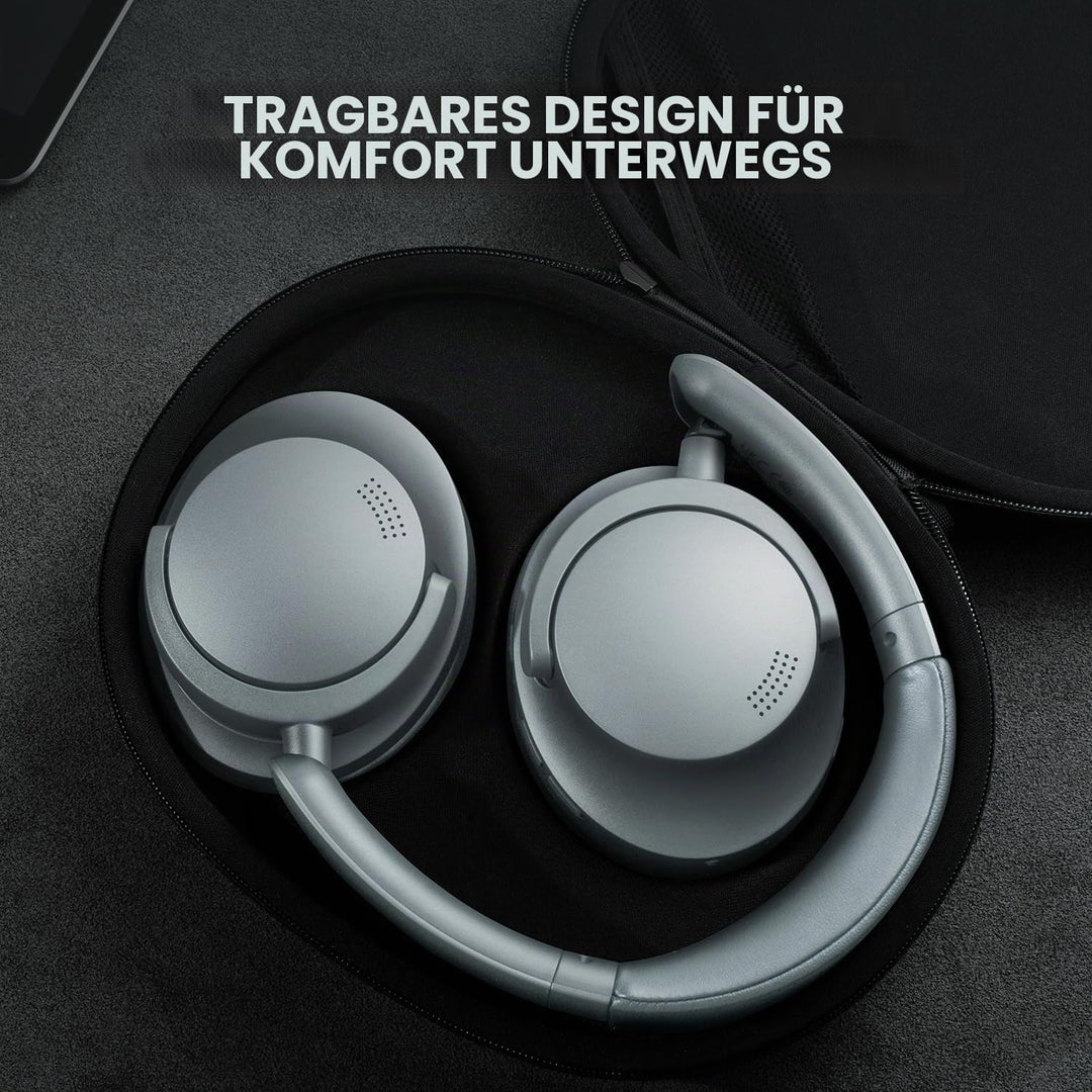 1MORE SonoFlow Noise Cancelling Kopfhörer, Bluetooth Kopfhörer mit Aktiver Geräuschunterdrückung, 70