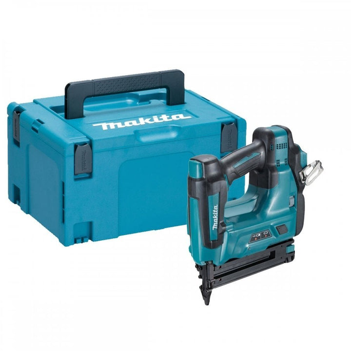 Makita DBN500ZJ 18 V Li-Ion Cordless Brad Nailer with MakPac Case by Makita Blau, Silber L Einzeln,