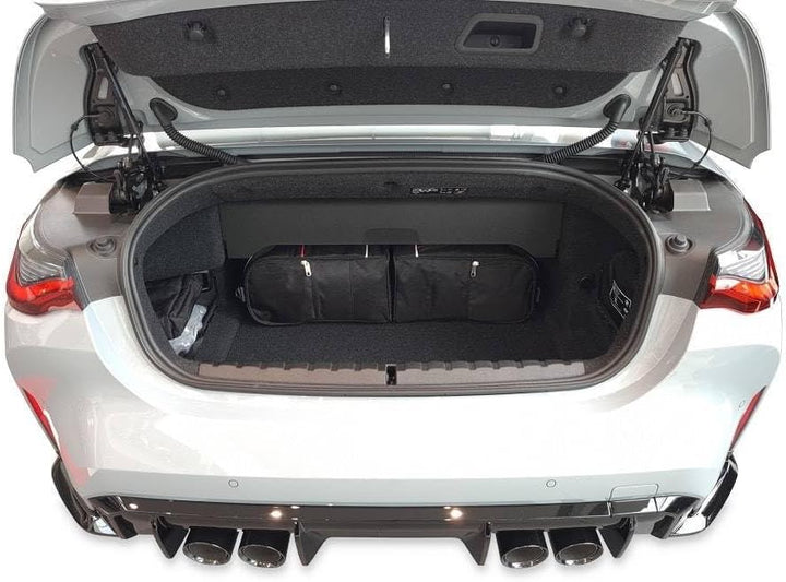 KJUST Dedizierte Kofferraumtaschen 4 stk kompatibel mit BMW 4 CABRIO G23 2020+