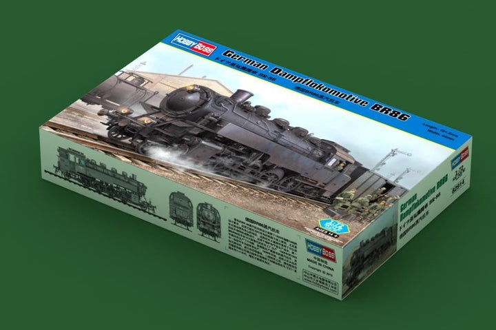 Hobby Boss 82914 Modellbausatz German Dampflokomotive BR86