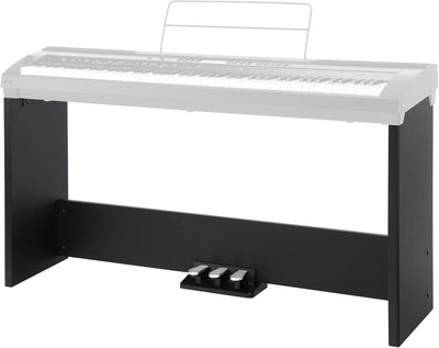 Classic Cantabile SP-150 BK Stagepiano SET inkl. Ständer (88 Soft-Touch Tasten, Anschlagdynamik, MID