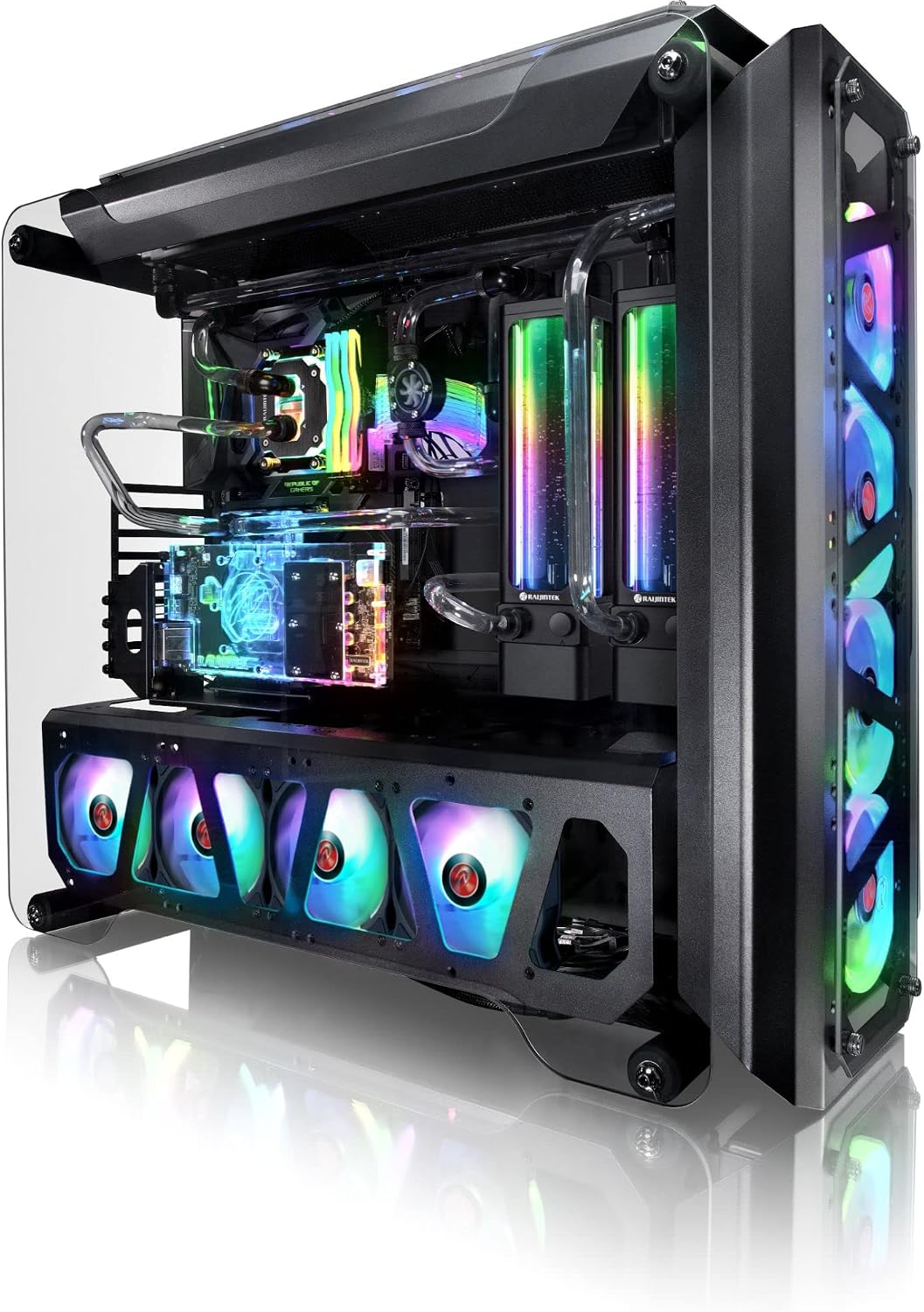 Raijintek Forkis Elite CPU Wasserkühlung Block für Custom Wasserkühlung Set, Kupfer Block Ermöglicht