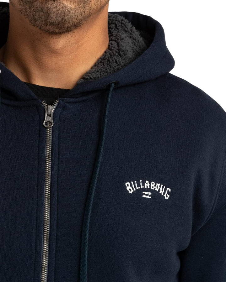 Billabong Herren Arch Sherpa Sweatshirt (1er Pack) S Navy, S Navy