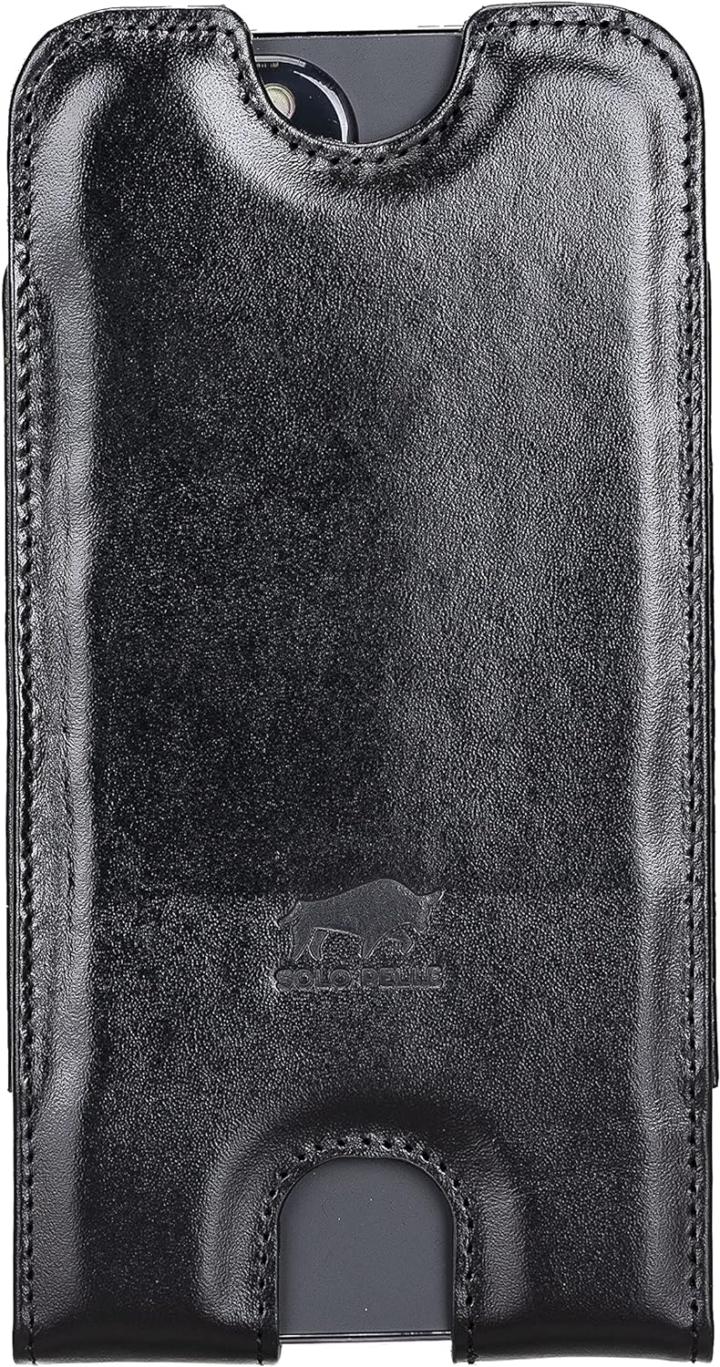 Solo Pelle Lederhülle für das iPhone 12/12 Pro / 13/13 Pro bis 6.1 Zoll Stanford Case Leder Hülle Le
