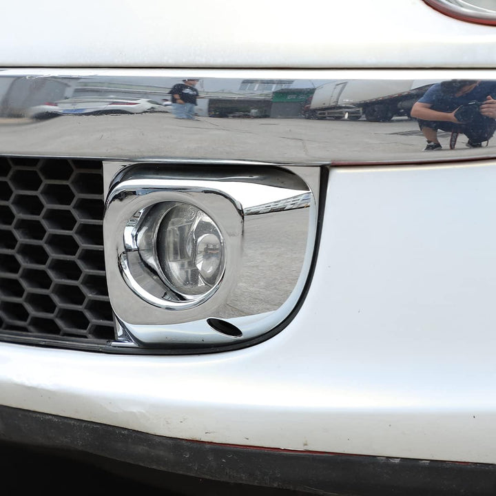 YANER Nebelscheinwerfer-Ringblenden für Frontstossstange, passend für Fiat 500 2011–2015, Nebelschei