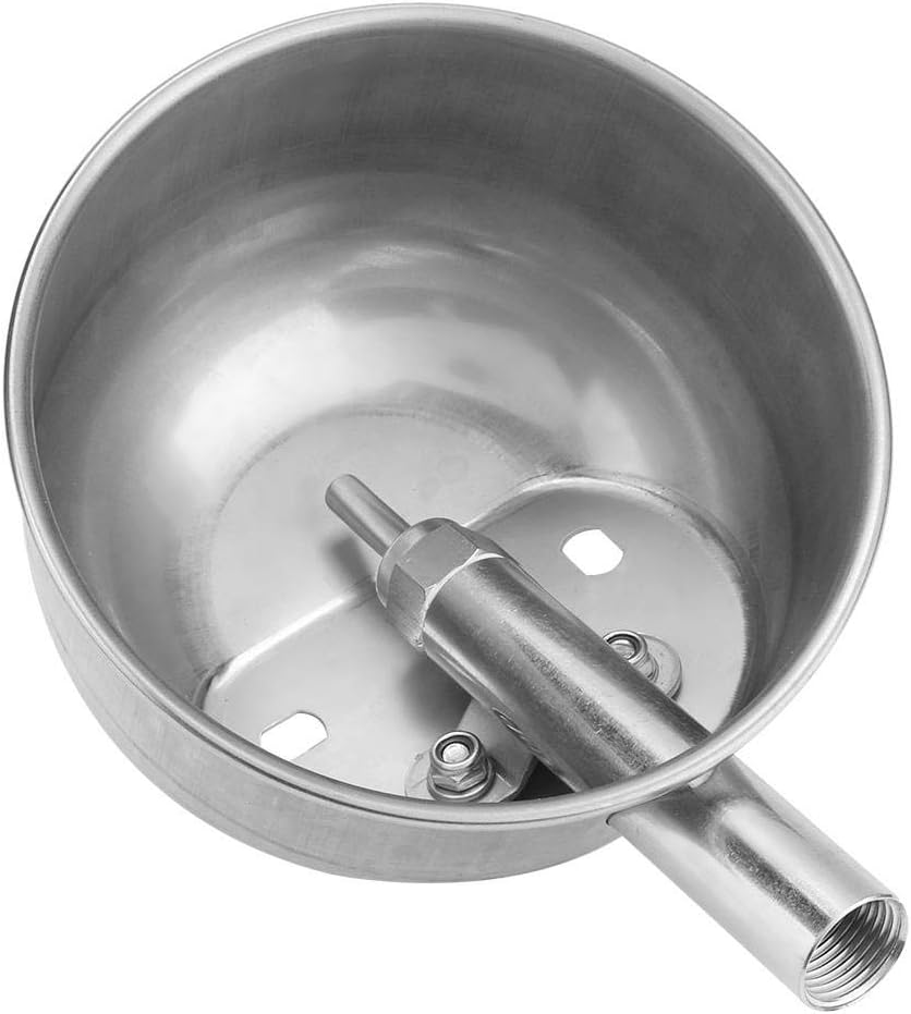 HEEPDD Schwein Tränke Napf,Automatische Tränke für Nutztiere Edelstahl Wassertrinknapf für Schweine,