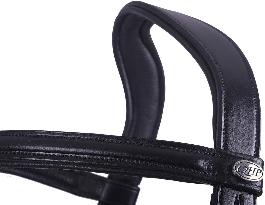 QHP Gebisslose trense Ceto - Size Pony Pony Schwarz, Pony Schwarz