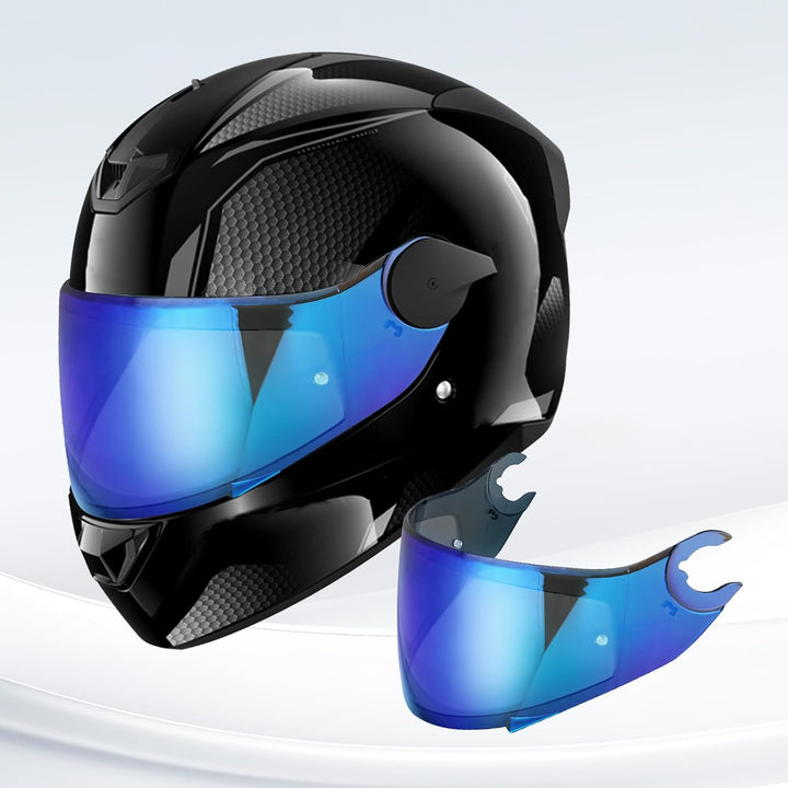 Helmvsier für Shark D Skwal D-Skwal 2 Spartan,Motorradhelm Visier,Motorrad Windschutz Helm Objektiv