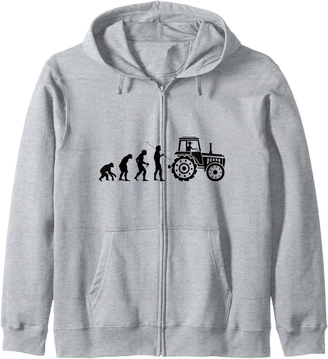 Traktor Landwirt Evolution Geschenk Agrar Bauernhof Stall Kapuzenjacke