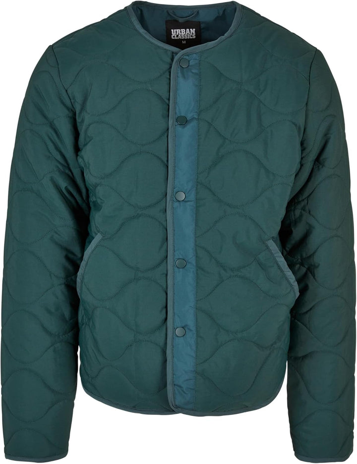Urban Classics Herren Liner Jacket S bottlegreen, S bottlegreen