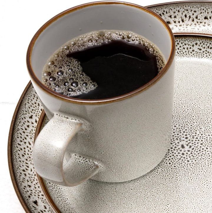 Kaffeebecher-Set Visby, 6-teilig, Grau