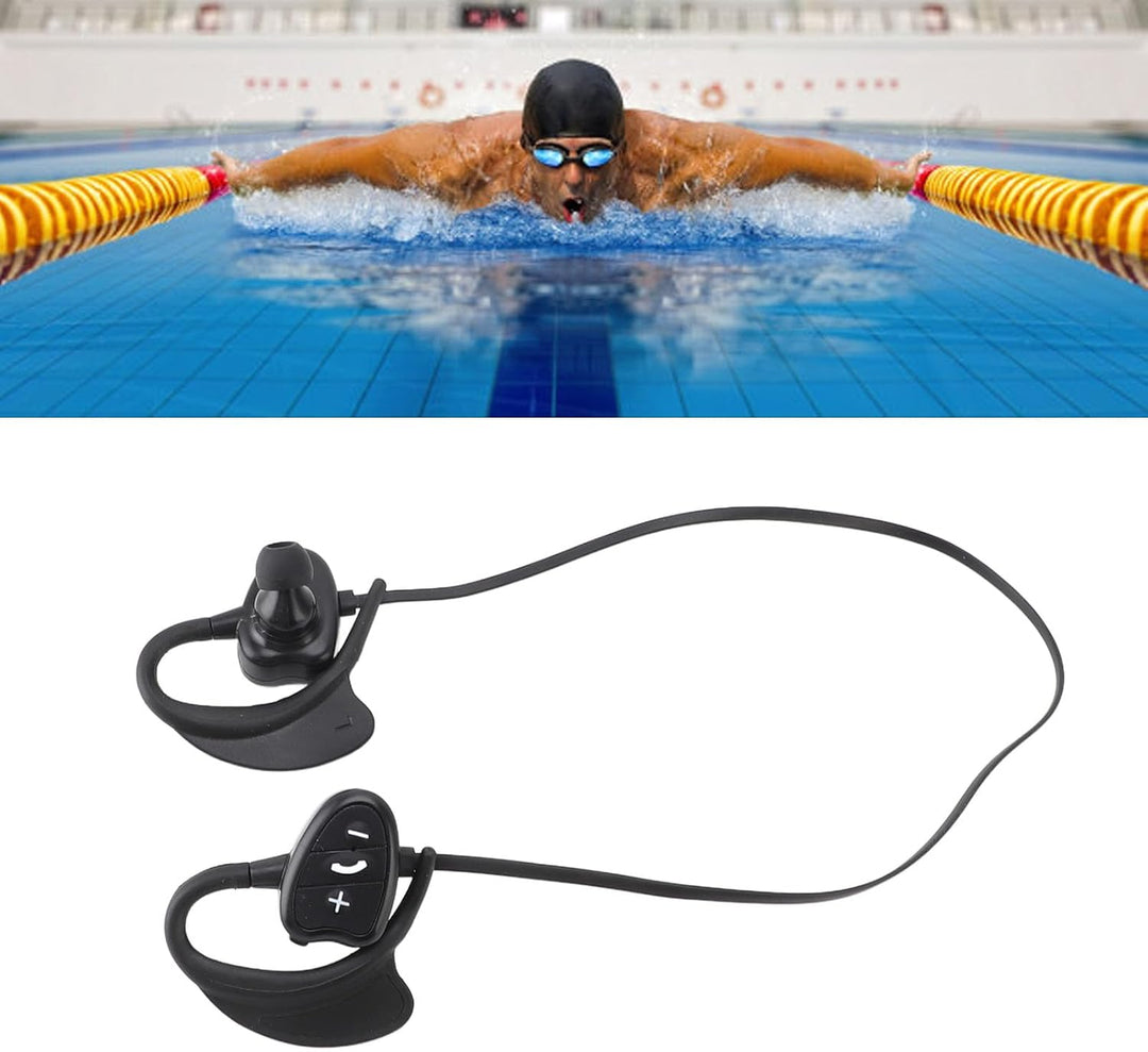 Schwimmkopfhörer, IPX8 Wasserdichte Ohrhörer Zum Schwimmen, Schwimmen, MP3-Player 5.0 In-Ear, Wasser