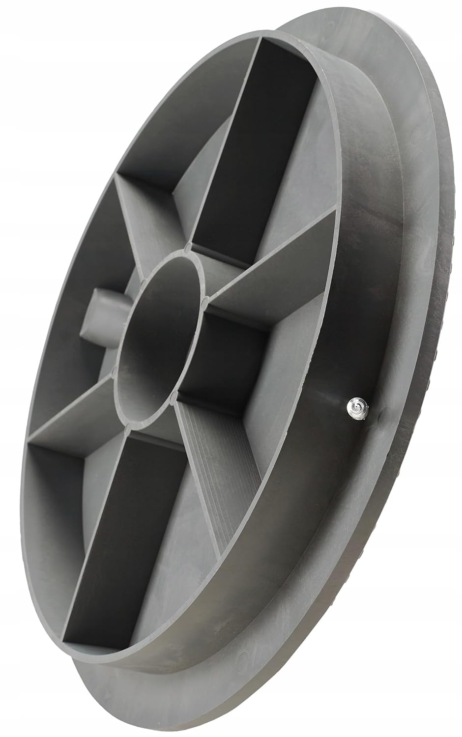BabylonPlast Schachtabdeckung, Kanaldeckel, DN315, Kunststoff Schachtdeckel 15 kN, Abflusssteigrohr