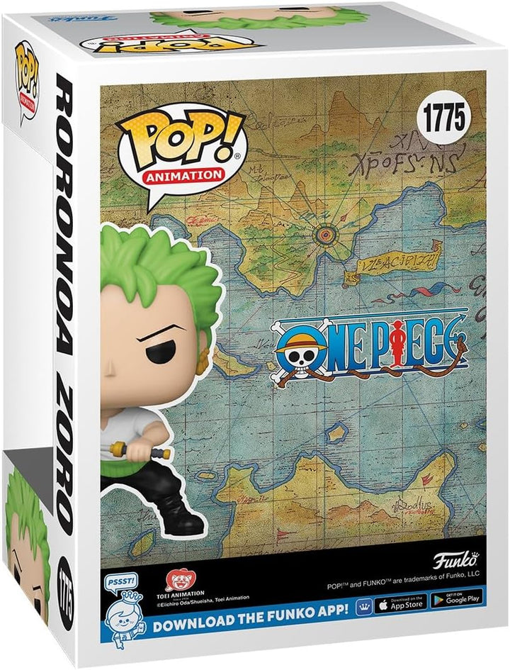 Funko Pop! Animation: One Piece - Roronoa Zoro w/Chase (Styles Vary) - Vinyl-Sammelfigur - Geschenki