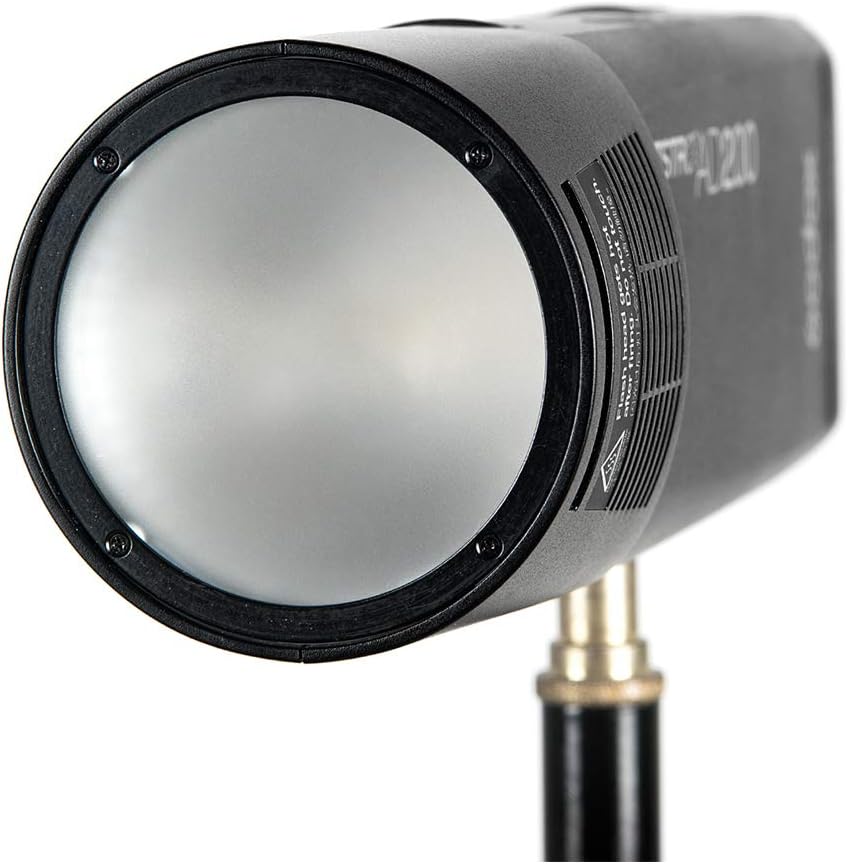Godox H200R Ring Flash Head Kopf für Ringblitzkopf Godox AD200 AD200Pro, 200W Modellierungslampe Spi