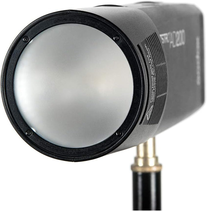 Godox H200R Ring Flash Head Kopf für Ringblitzkopf Godox AD200 AD200Pro, 200W Modellierungslampe Spi