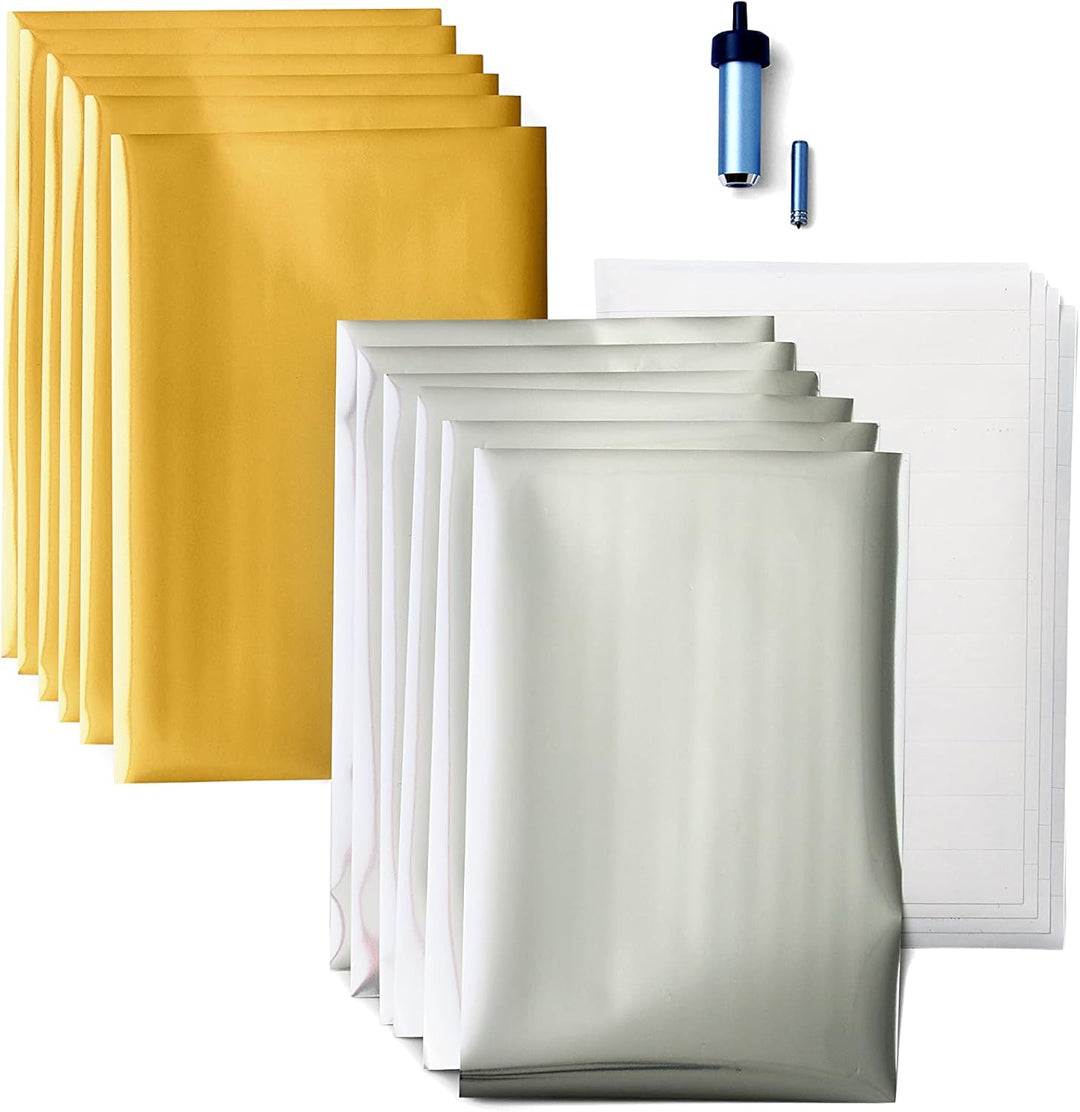 Cricut 2007927 Replacement Blades, Silver, for Joy & 2009057 Joy Foil Transfer Kit Bundle mit Schnei