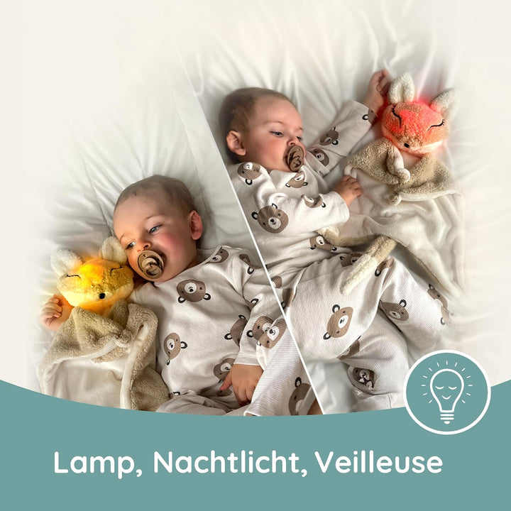 myHummy Dou Dou Fuchs mechanism 5in1 mit Licht Beige, Beige