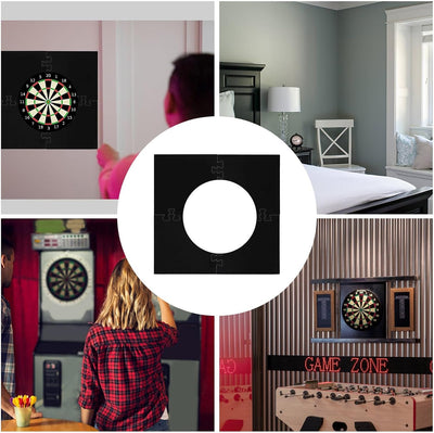 Dart Surround Dart Wandschutz, Dartscheibe Schutzring Dartscheibe Schutz, Dartboard-Einfassung, stab