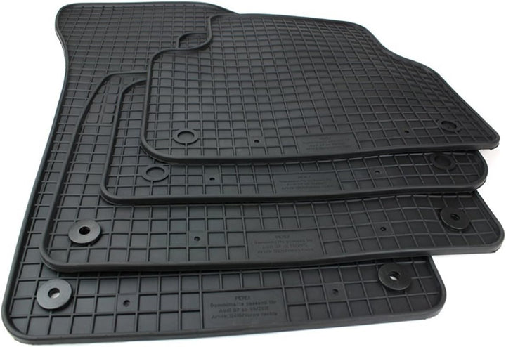 Kfzpremiumteile24 Gummimatten Kompatibel mit Q7 ab 06/2015 / Q8 ab 08/2018 Premium Fussmatten Gummi