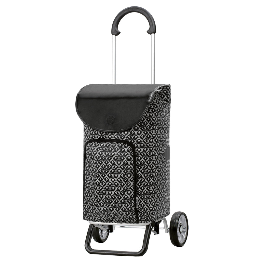ANDERSEN Einkaufstrolley - Scala Shopper Plus Famke schwarz 47 L Einkaufshilfe, modisch, Thermo, Alu