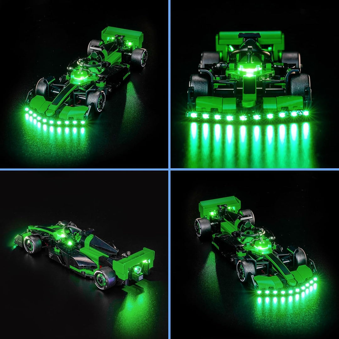 LocoLee Licht Set Kompatibel mit Lego 77247 KICK Sauber F1 Team C44 Rennauto, Nur Lichter Set, Licht