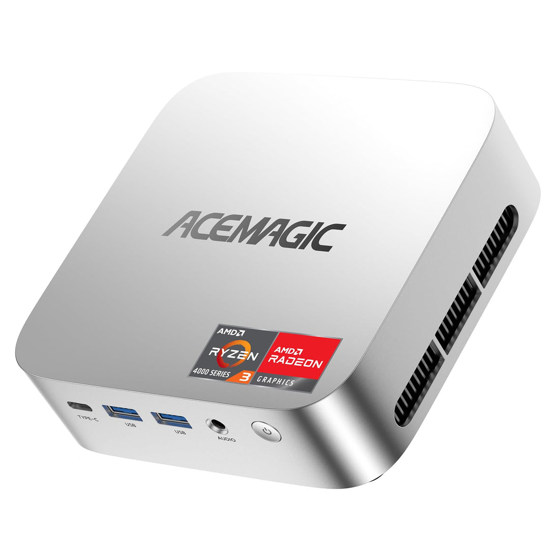 ACEMAGICIAN V1 Mini PC Шin11 Pro, 16GB DDR4 256GB SSD,Ιntel Twin Lake N150(Bis zu 3,6GHz) Micro Desk