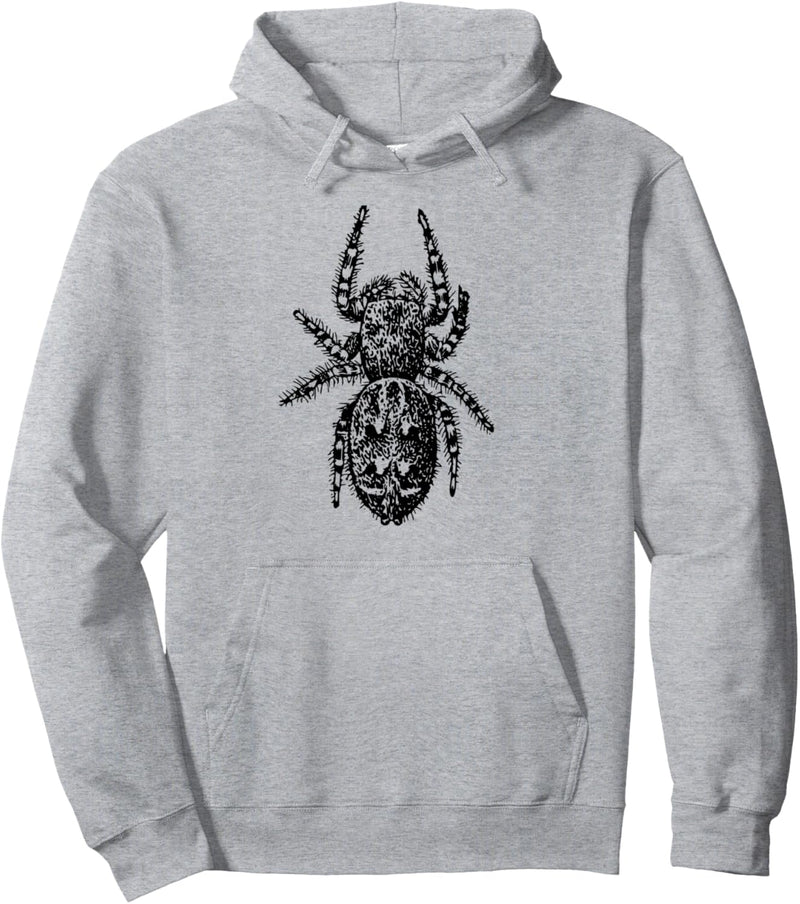 Grosse haarige Spinne Pullover Hoodie