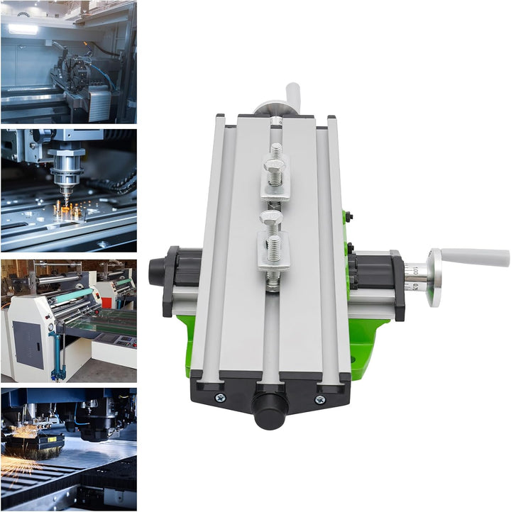 Fräsen Arbeitstisch Doppelte Handkurbel Fräsmaschinen Einstellbares X-Y, Minimaler Wert 0.05mm,31 *