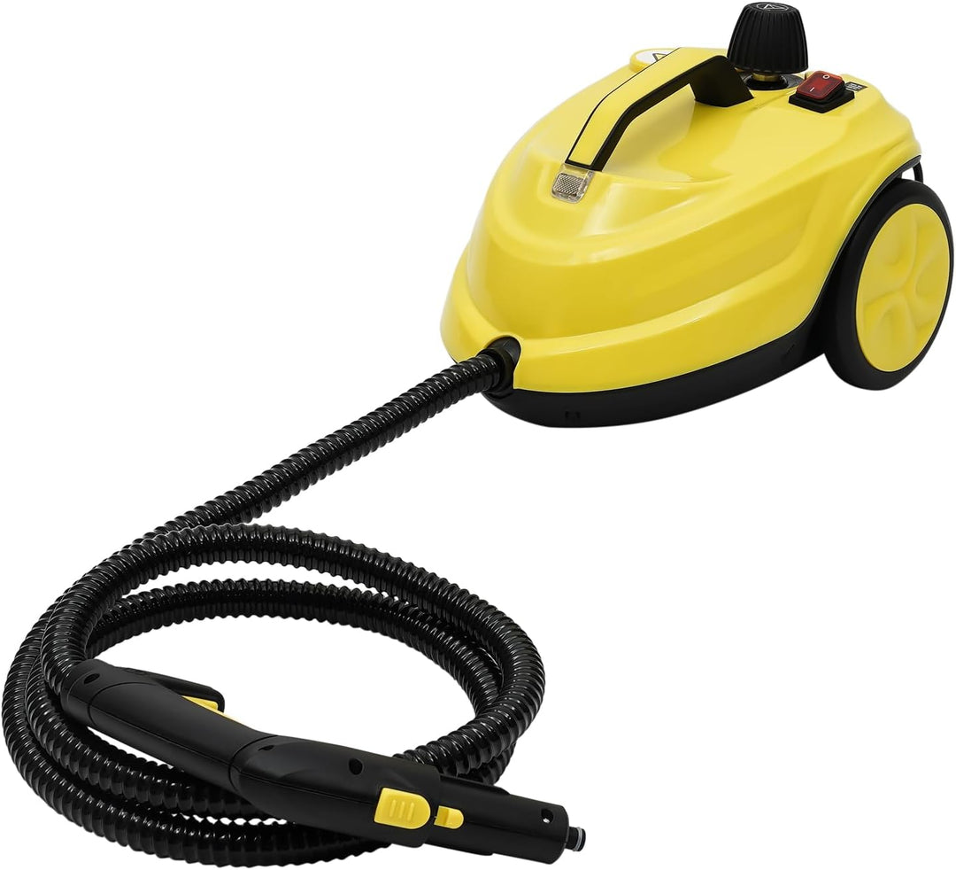 Dampfreiniger 2000W, Mehrzweck-Dampfreiniger mit 13 Zubehörteilen, Dampfdruck: 5 bar, Tank: 1,8L, St