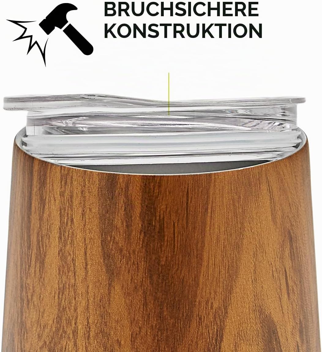balibetov - Neu - Modernes Yerba Mate Gourd Set (Mate Tasse) - Doppelwandiger 18/8 Edelstahl Enthält
