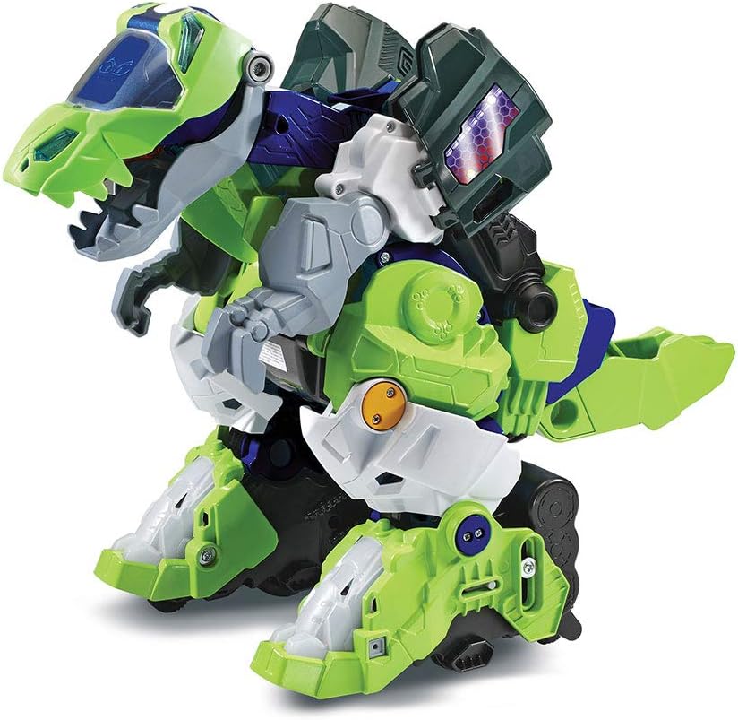VTech - Switch & Go Dinos, Maxi Dinosaurier mit Geräusch, Ferngesteuerter Furio, der Mega T-Rex Robo