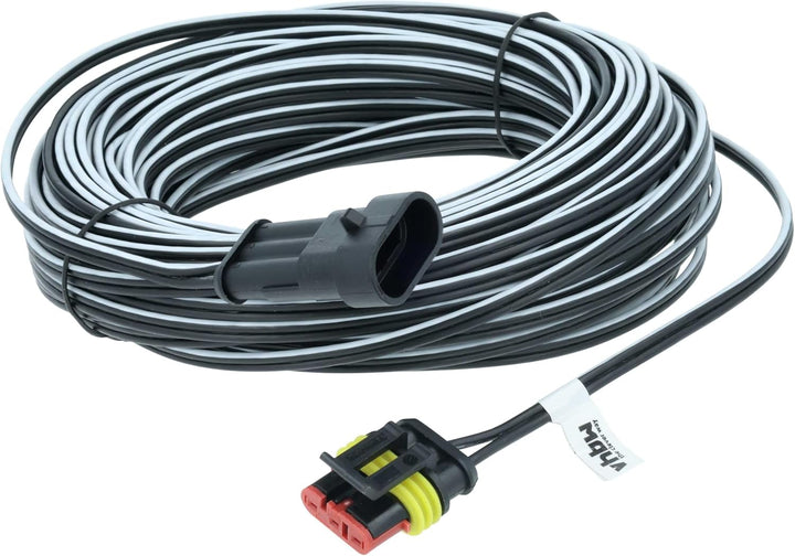 vhbw 1x Netzteil, 1x 3000 mAh Akku, 1x 20 m Niederspannungskabel kompatibel mit Husqvarna Automower