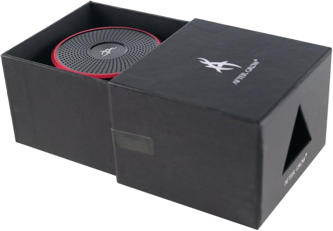 62 mm solinder Kräutermühle 4 Teilen von nach Grow 62 mm rot, Rot