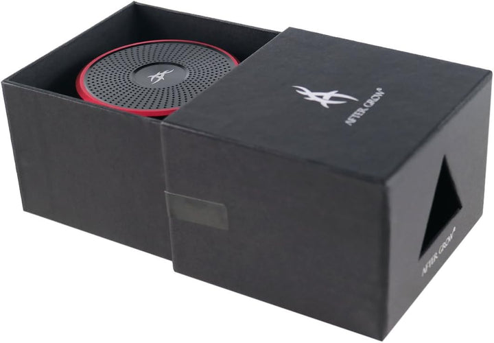 62 mm solinder Kräutermühle 4 Teilen von nach Grow 62 mm rot, Rot