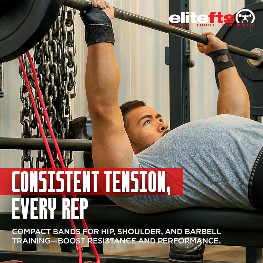 EliteFTS Pro Resistance Band Pair Pull up, Pair Schwer