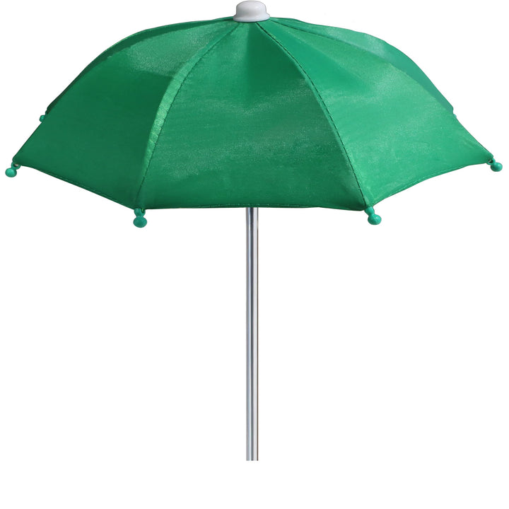 Ersatz-Mini-Regenschirm für Cozynut Eichhörnchen-Futterstation, Picknicktisch, Grün, Grün