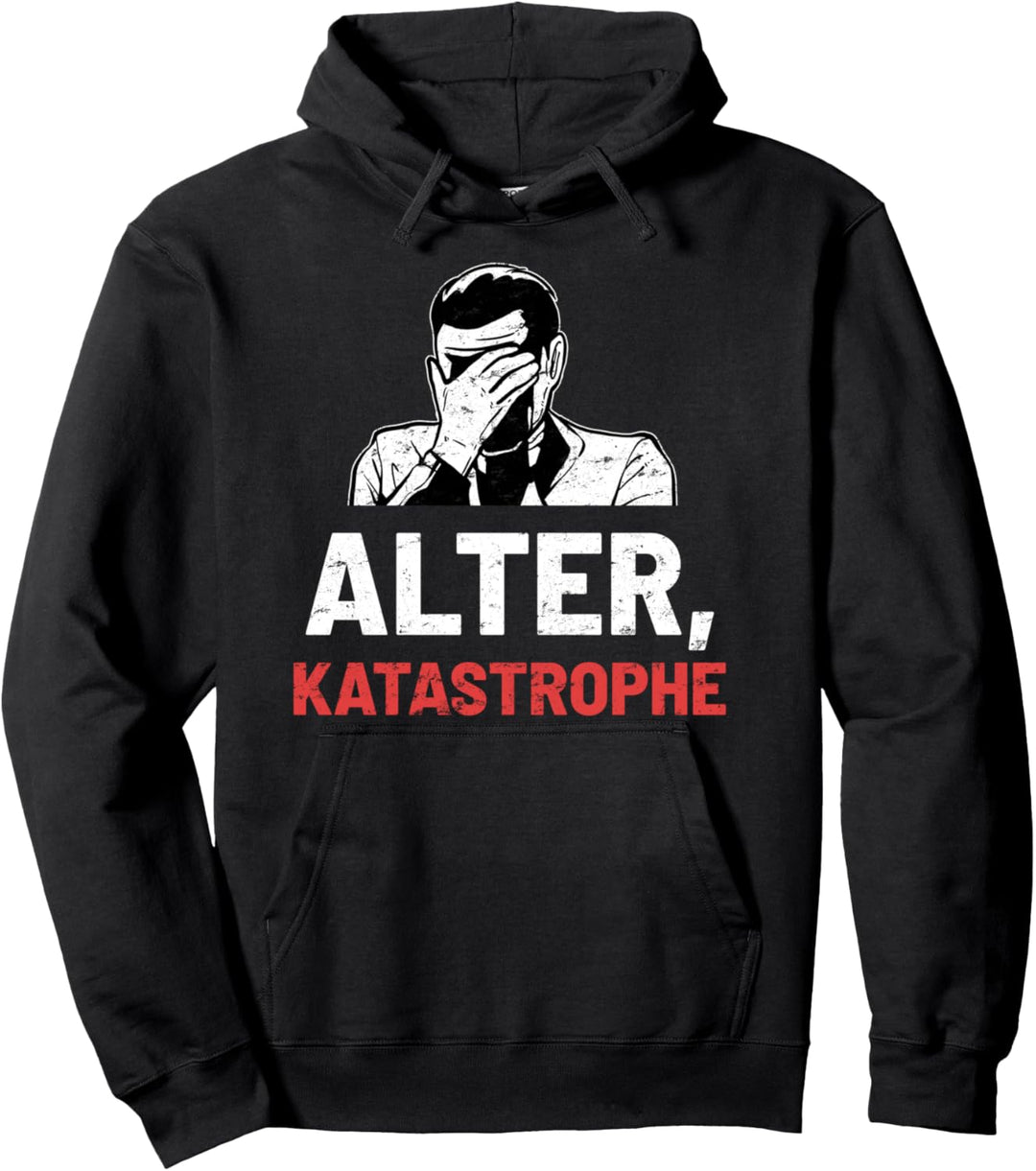 Alter Katastrophe Vintage Retro Lustig Geschenk Pullover Hoodie