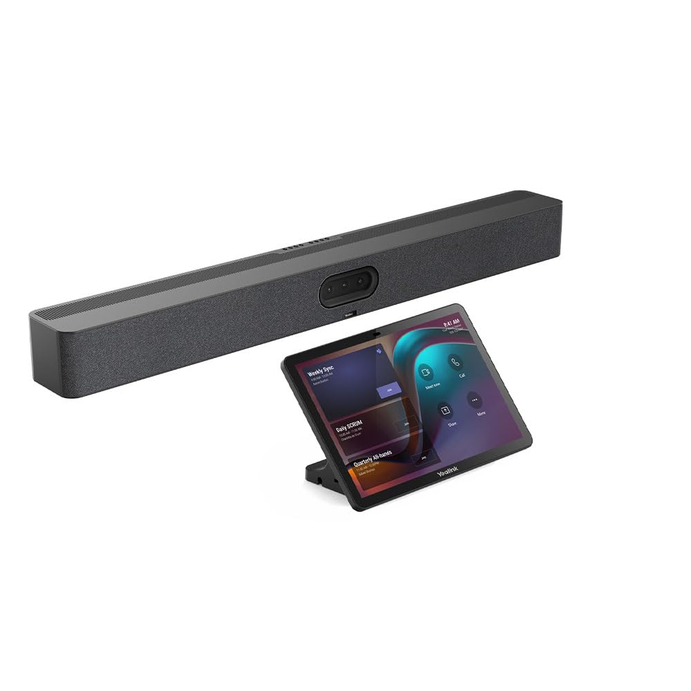 Yealink MeetingBar A50-031 Video Collaboration System mit CTP25 Touch Konsole, All-in-One Konferenzb
